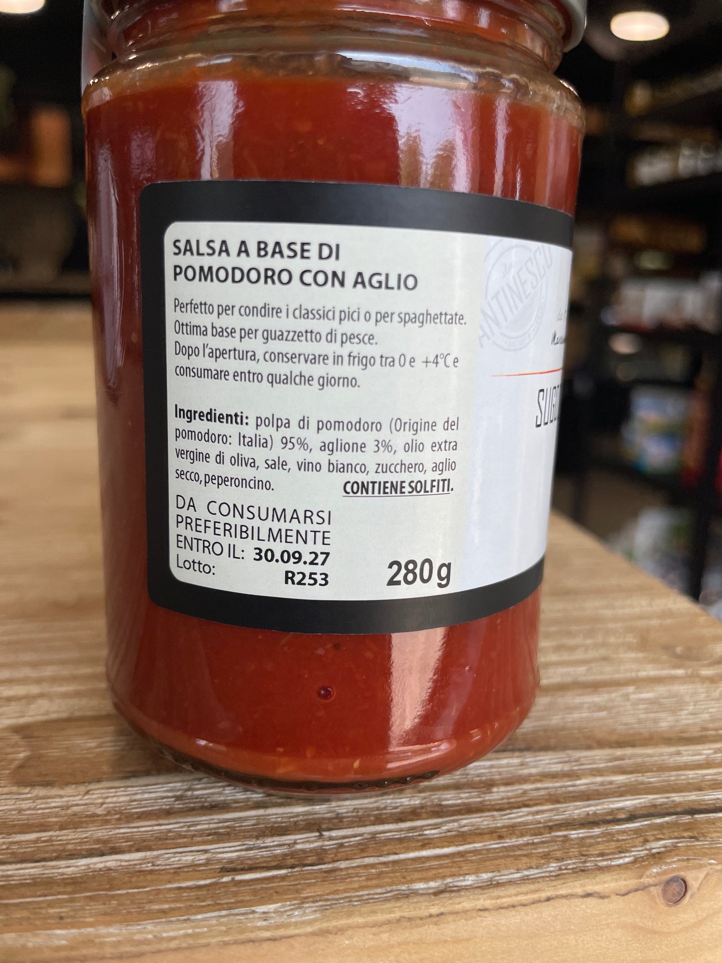 Sugo all' Aglione, da Antineco